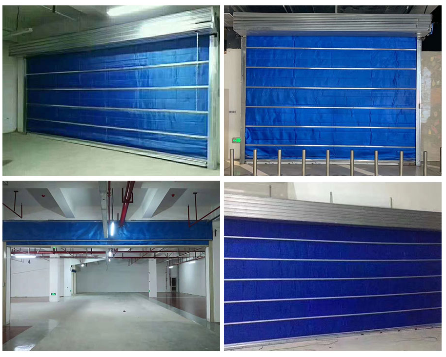 單軌單簾無機(jī)防火卷簾門系列