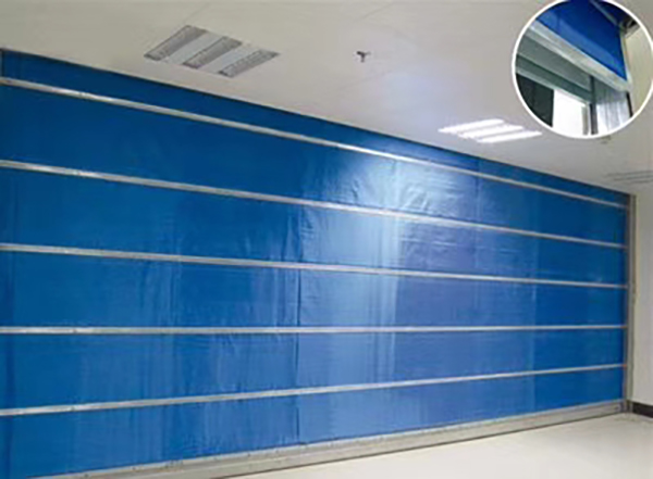 防火卷簾無(wú)機(jī)布-雙軌雙簾